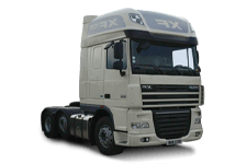 Car Hire Edgware - 44 Tonne Sleeper Truck - Truck hire Edgware