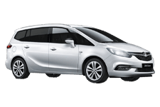 Car Hire Edgware - Vauxhall Zafira 5 + 2 - Minibus hire Edgware